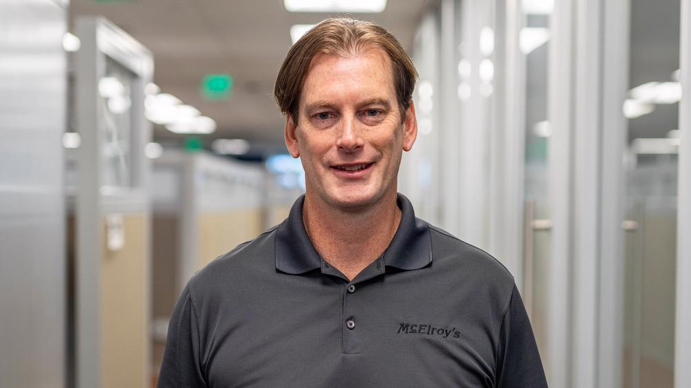 Richard Hammer, McElroy’s commercial project engineer/manager, celebrates 10 years with McElroy’s on August 10, 2025.