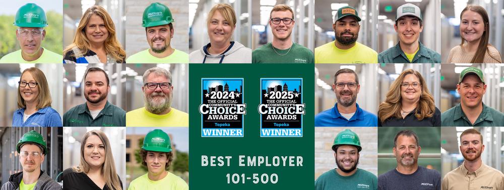Portraits of a wide variety of McElroy's employees.