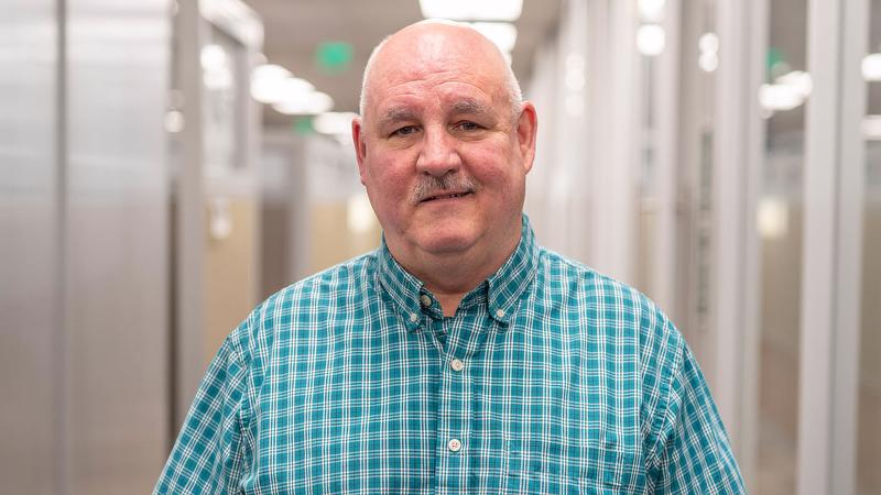Martin Decker, Jr., McElroy’s sheet metal manager, celebrates 20 years with McElroy’s on May 2, 2025.