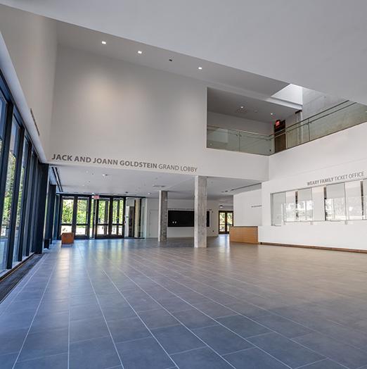 McCain Auditorium’s Jack and Joann Goldstein Grand Lobby.