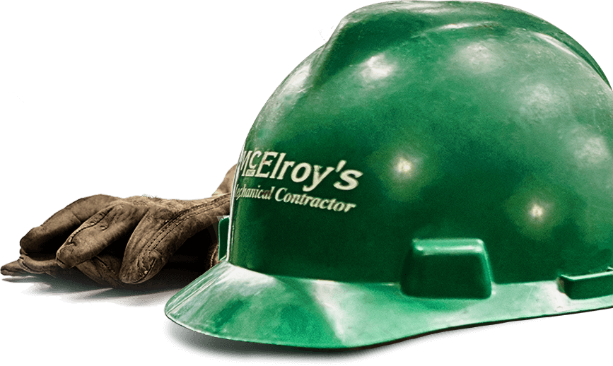 Image of Construction Hat with Work Gloves