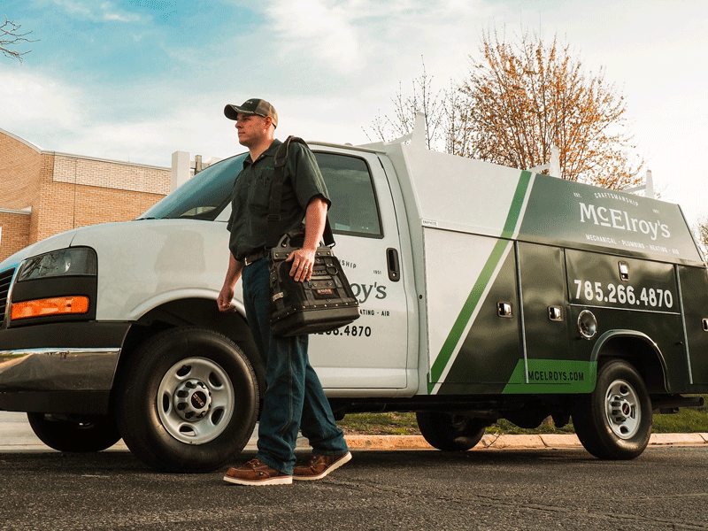 Nick Newsom with Truck