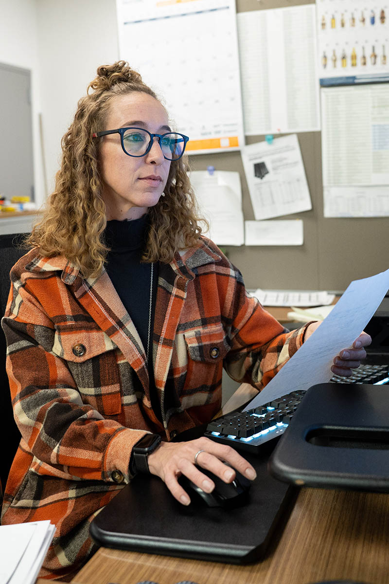 Niki Thompson is a member of the McElroy’s warehouse team, serving as a purchaser.