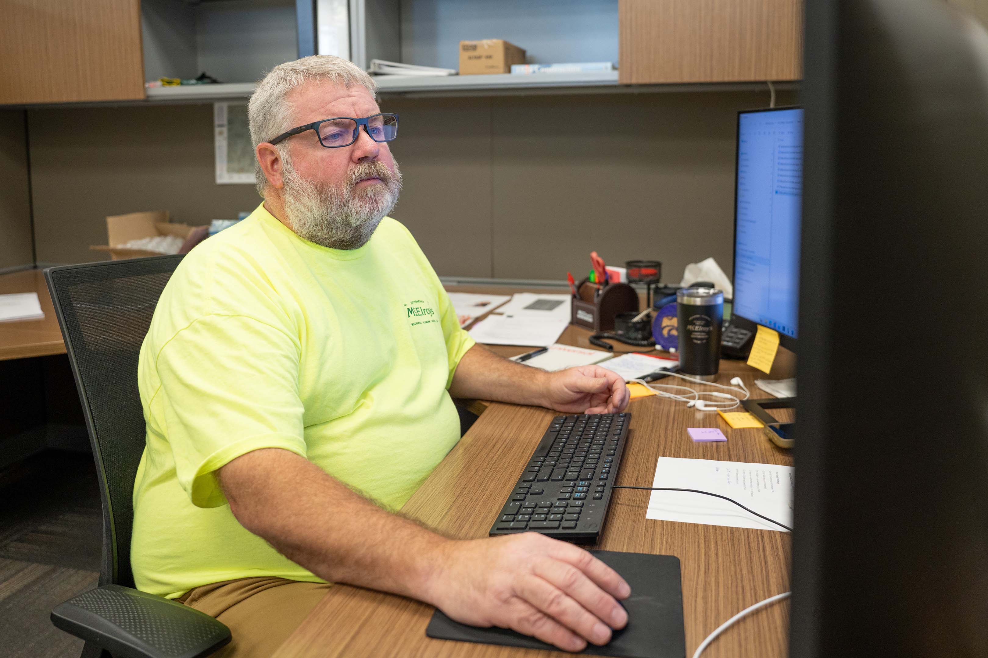 McElroy’s safety manager, Shawn O’Malley, keeps our safety policies and procedures up to date and implemented.