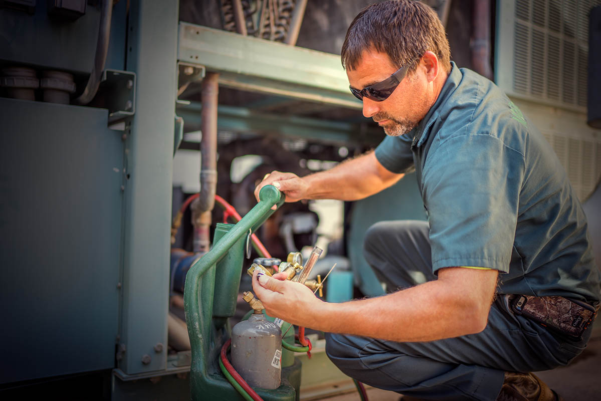 McElroy’s Vice President, Keith Watkins, spent many formative years as a commercial HVAC service tech.